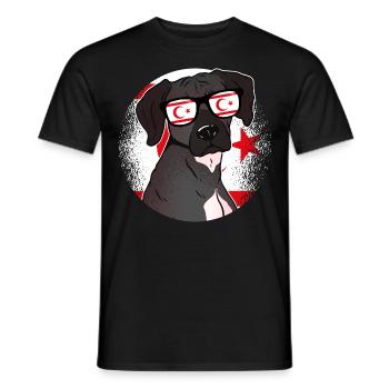 Nordzypern - Männer T-Shirt - Schwarz - Vorne - AI Model Male 178 light (178cm)