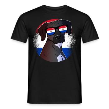 Paraguay - Men's T-Shirt - black - Front - AI Model Male 178 light (178cm)