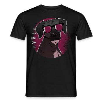 Qatar - Men's T-Shirt - black - Front - AI Model Male 178 light (178cm)