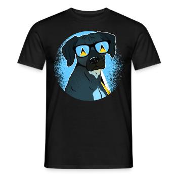 St. Lucia - Männer T-Shirt - Schwarz - Vorne - AI Model Male 178 light (178cm)