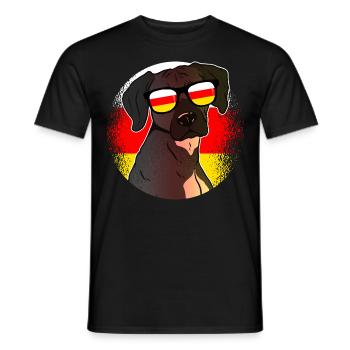 South Ossetia - Men's T-Shirt - black - Front - AI Model Male 178 light (178cm)