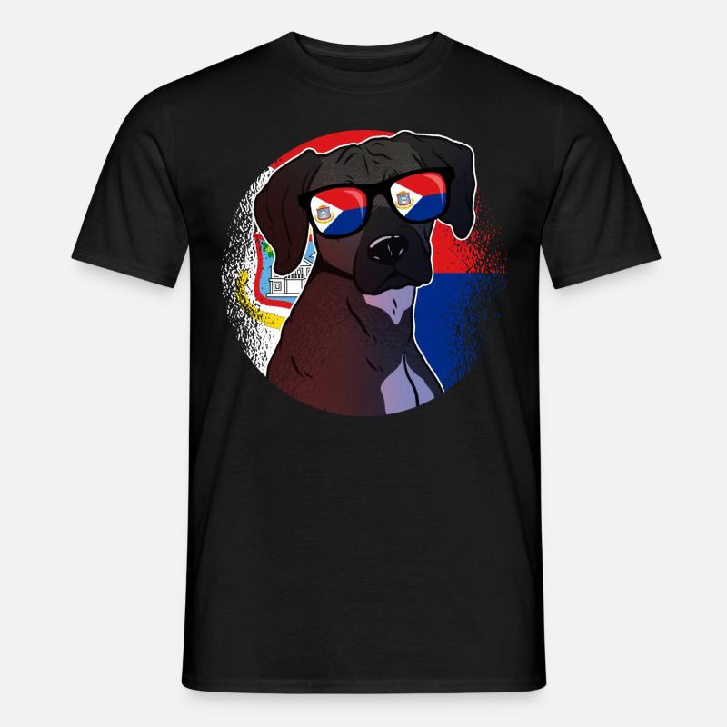 Sint Maarten - Männer T-Shirt - Schwarz