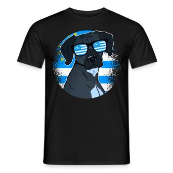 Sud Cameroun - T-shirt homme - noir - Devant - AI Model Male 178 light (178cm)