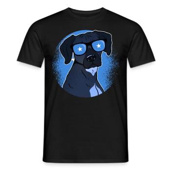 Somalia - Männer T-Shirt - Schwarz - Vorne - AI Model Male 178 light (178cm)