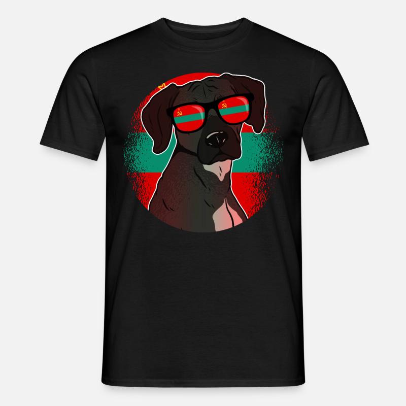 Transnistrien - Männer T-Shirt - Schwarz