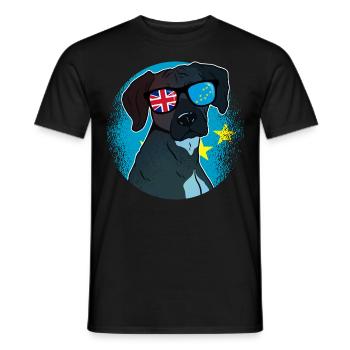 Tuvalu - T-shirt homme - noir - Devant - AI Model Male 178 light (178cm)