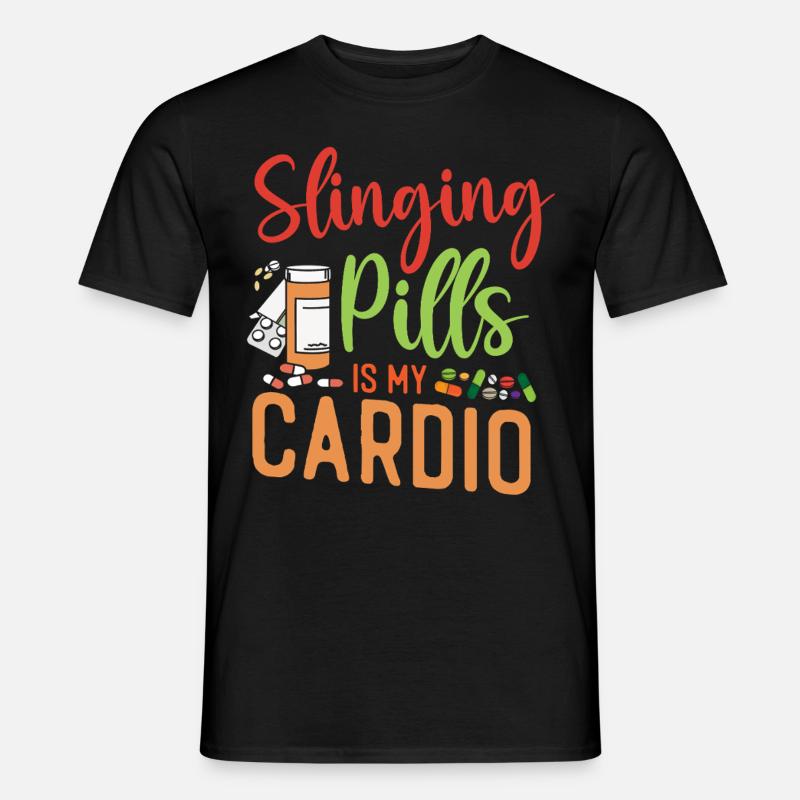 Pharmacy Tech Technician - Men's T-Shirt - black