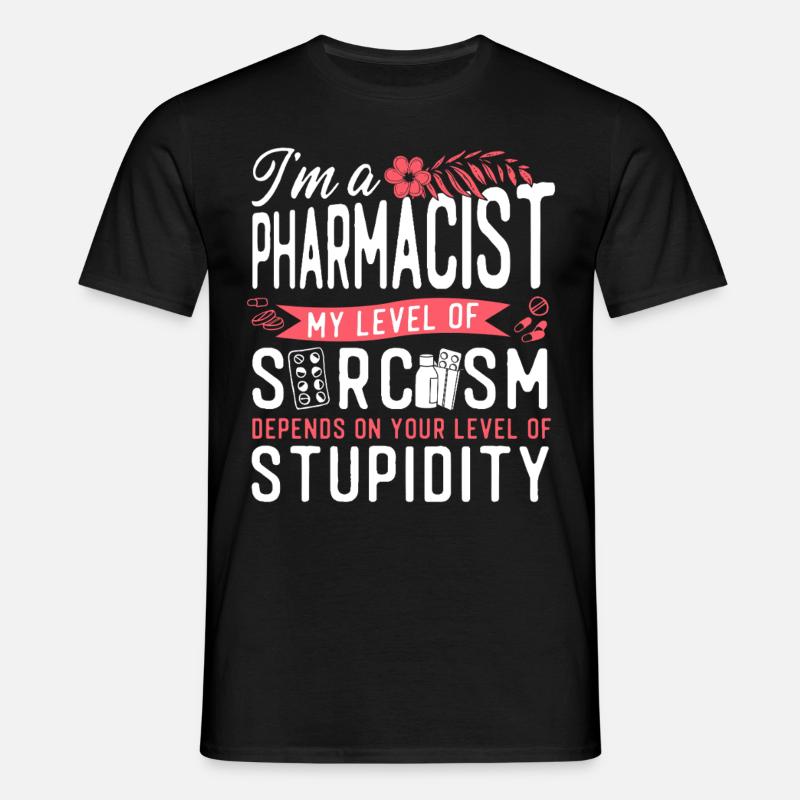 Pharmacy Tech Technician - Men's T-Shirt - black