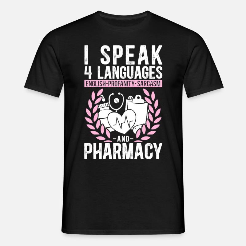 Pharmacy Tech Technician - Men's T-Shirt - black