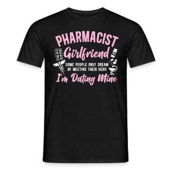 Pharmacy Tech Technician - Men's T-Shirt - black - Front - AI Model Male 178 light (178cm)