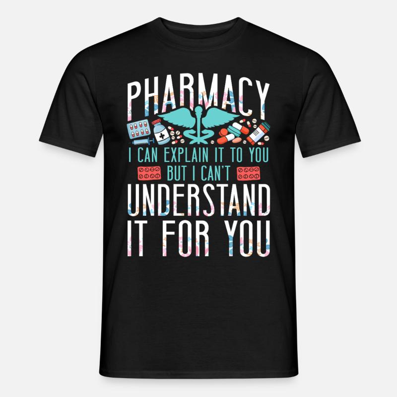 Pharmacy Tech Technician - Men's T-Shirt - black