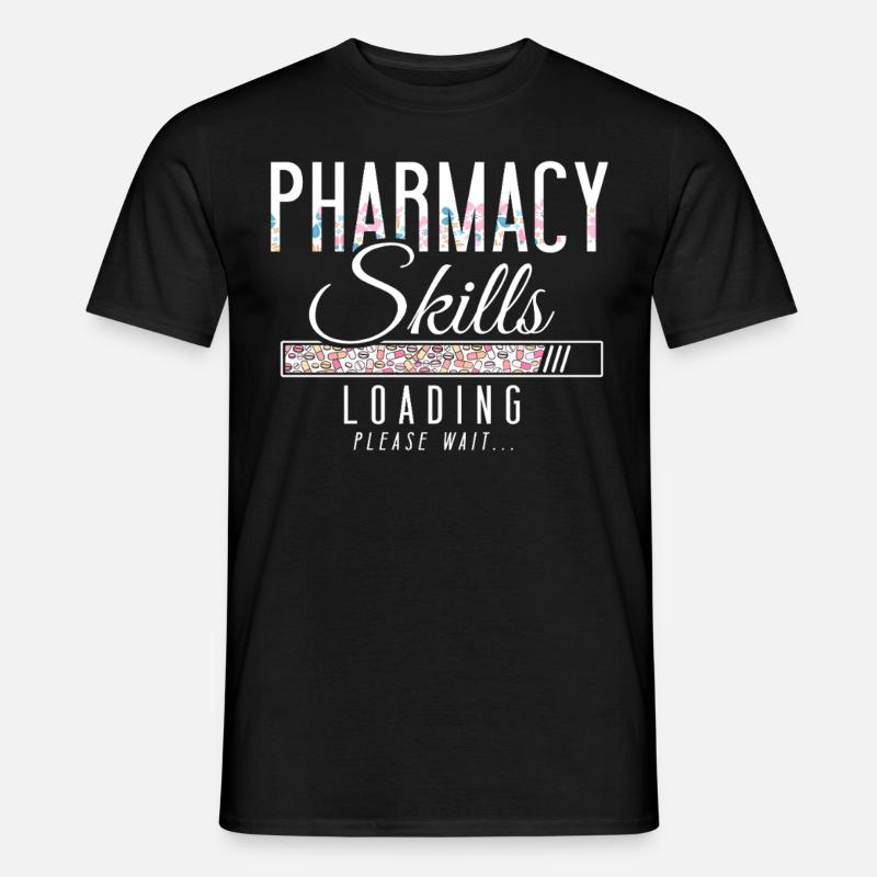 Pharmacy Tech Technician - Men’s T-shirt - black
