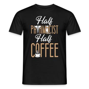 Technicien en pharmacie - T-shirt homme - noir - Devant - AI Model Male 178 light (178cm)