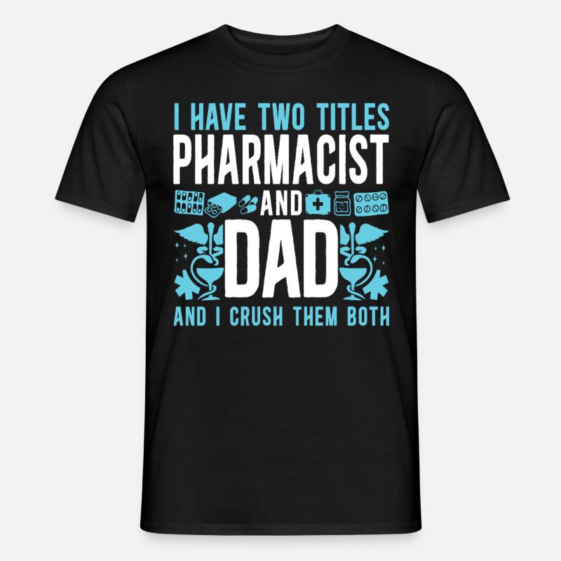 Pharmacy Tech Technician - Men’s T-shirt - black