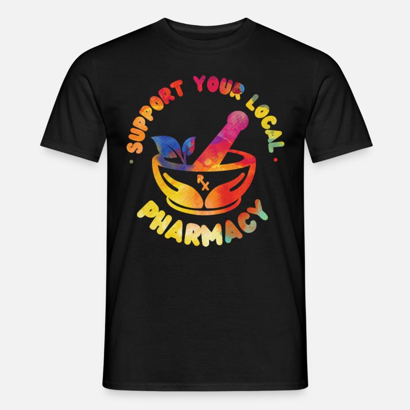 Pharmacy Tech Technician - Men’s T-shirt - black
