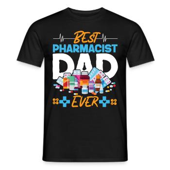 Pharmacy Tech Technician - Männer T-Shirt - Schwarz - Vorne - AI Model Male 178 light (178cm)