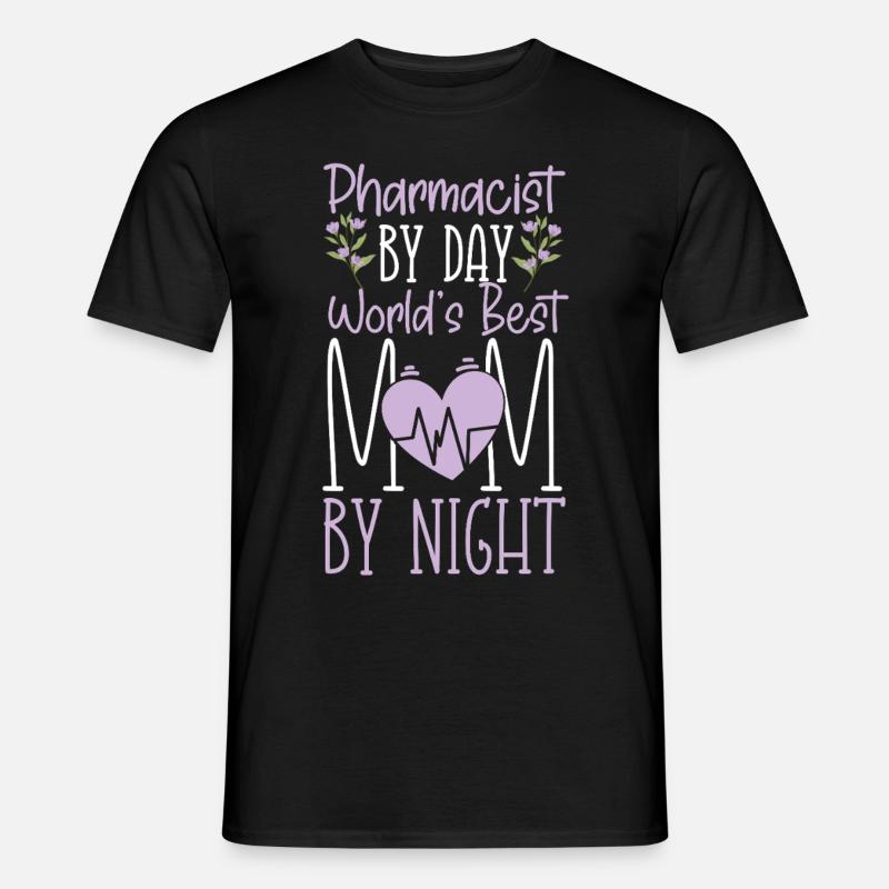 Pharmacy Tech Technician - Männer T-Shirt - Schwarz