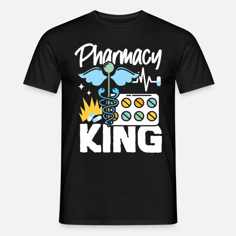 Pharmacy Tech Technician - Men’s T-shirt - black