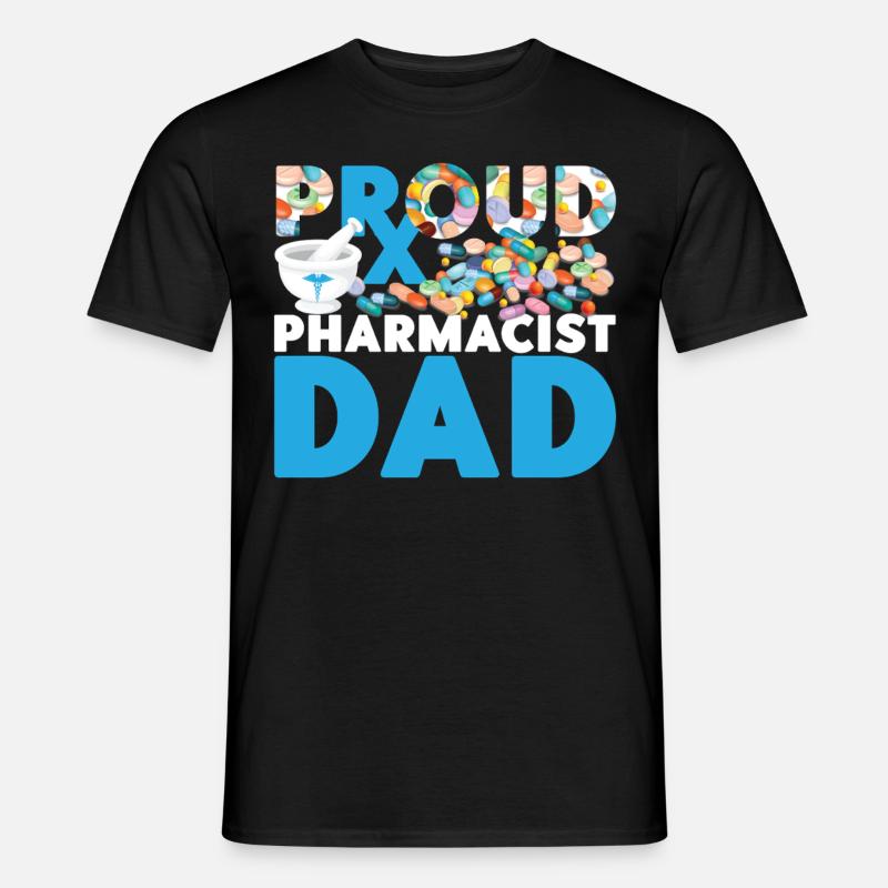 Pharmacy Tech Technician - Männer T-Shirt - Schwarz