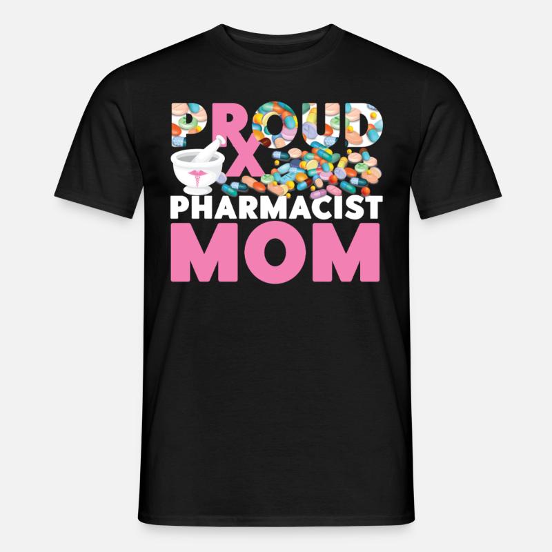 Pharmacy Tech Technician - Männer T-Shirt - Schwarz