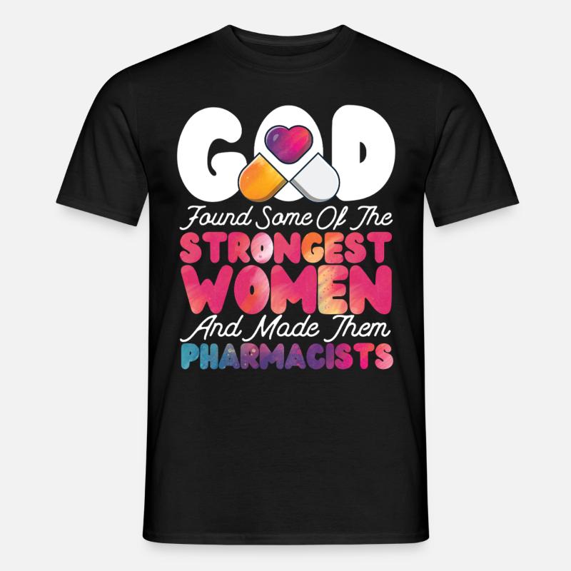 Pharmacy Tech Technician - Männer T-Shirt - Schwarz