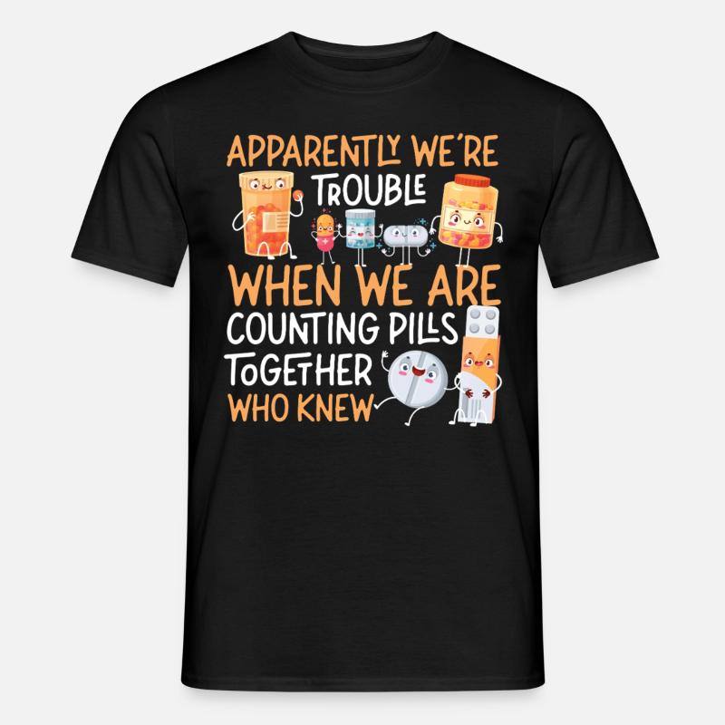 Pharmacy Tech Technician - Men’s T-shirt - black