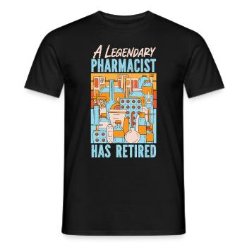 Pharmacy Tech Technician - Männer T-Shirt - Schwarz - Vorne - AI Model Male 178 light (178cm)
