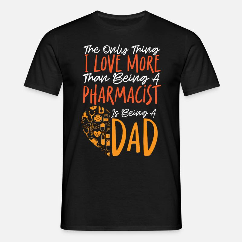 Pharmacy Tech Technician - Männer T-Shirt - Schwarz