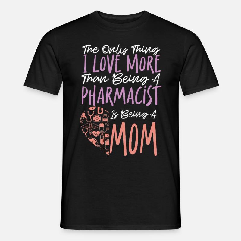 Pharmacy Tech Technician - Männer T-Shirt - Schwarz