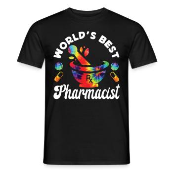 Pharmacy Tech Technician - Männer T-Shirt - Schwarz - Vorne - AI Model Male 178 light (178cm)