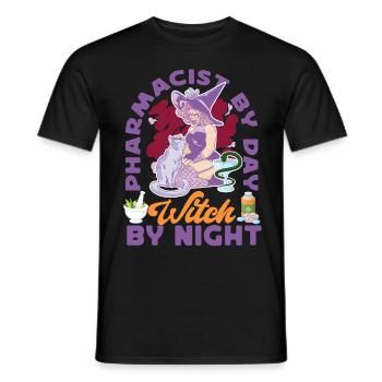 Pharmacy Tech Technician - Männer T-Shirt - Schwarz - Vorne - AI Model Male 178 light (178cm)