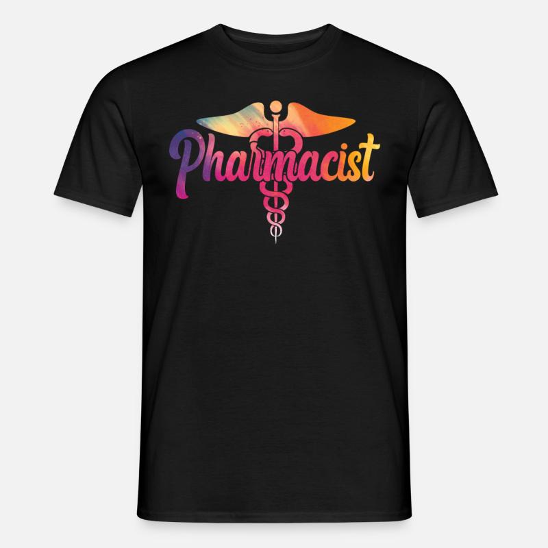 Pharmacy Tech Technician - Männer T-Shirt - Schwarz