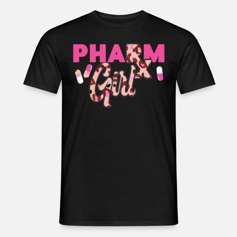 Pharmacy Tech Technician - Männer T-Shirt - Schwarz