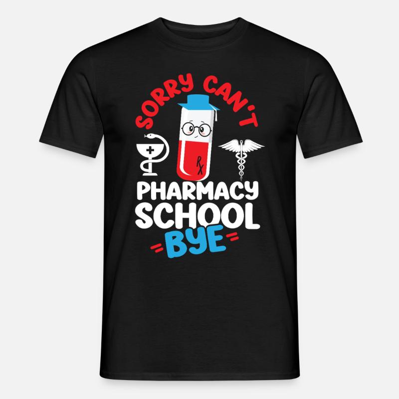 Pharmacy Tech Technician - Männer T-Shirt - Schwarz