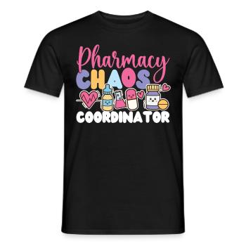 Pharmacy Tech Technician - Männer T-Shirt - Schwarz - Vorne - AI Model Male 178 light (178cm)