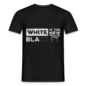 Zoo d’Afrique - T-shirt homme - noir - Devant - AI Model Male 178 light (178cm)