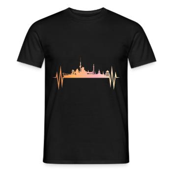Hannover Germany Gift Hanno - Men's T-Shirt - black - Front - AI Model Male 178 light (178cm)
