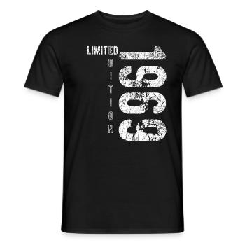 Édition limitée 1969 Anniversaire Naissance 1969 - T-shirt homme - noir - Devant - AI Model Male 178 light (178cm)