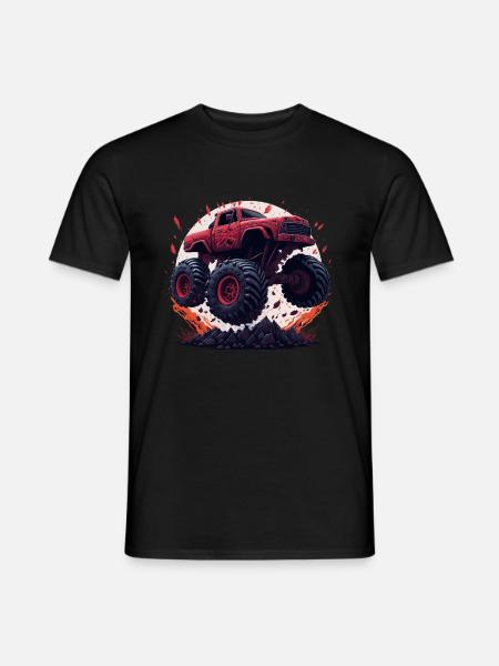 Monster truck - Men's T-Shirt - black