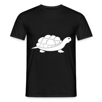 Turtle Turtle - Men's T-Shirt - black - Front - AI Model Male 178 light (178cm)