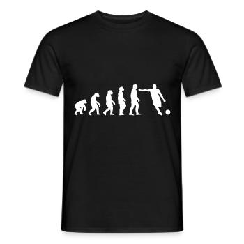Fußballspieler Geschenk Fußball Fan Fußballer - Männer T-Shirt - Schwarz - Vorne - AI Model Male 178 light (178cm)