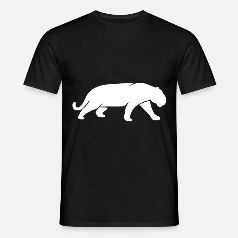 Jaguar Elegant Wild - Männer T-Shirt - Schwarz