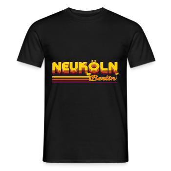 Cool nieuw ontwerp van de wijk Keulen Berlijn - Heren T-shirt - zwart - Voor - AI Model Male 178 light (178cm)