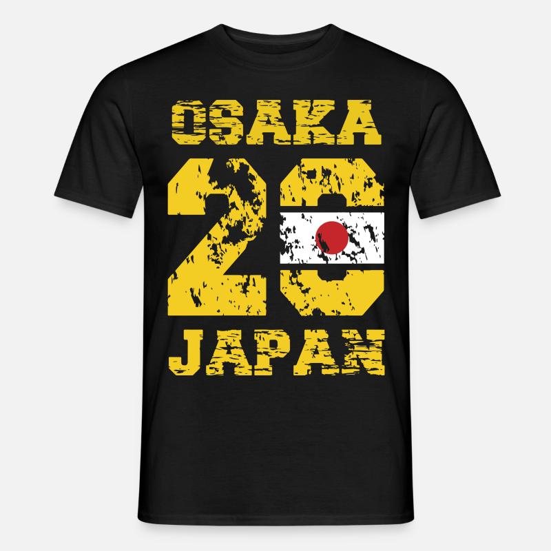 Osaka - Männer T-Shirt - Schwarz