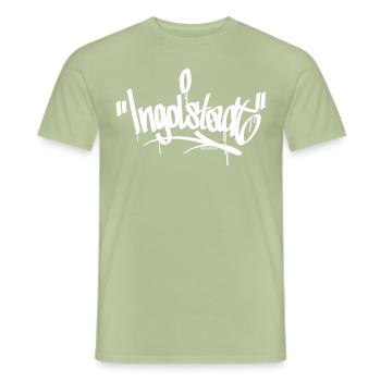 Ingolstadt - Men's T-Shirt - sage - Front - AI Model Male 178 light (178cm)