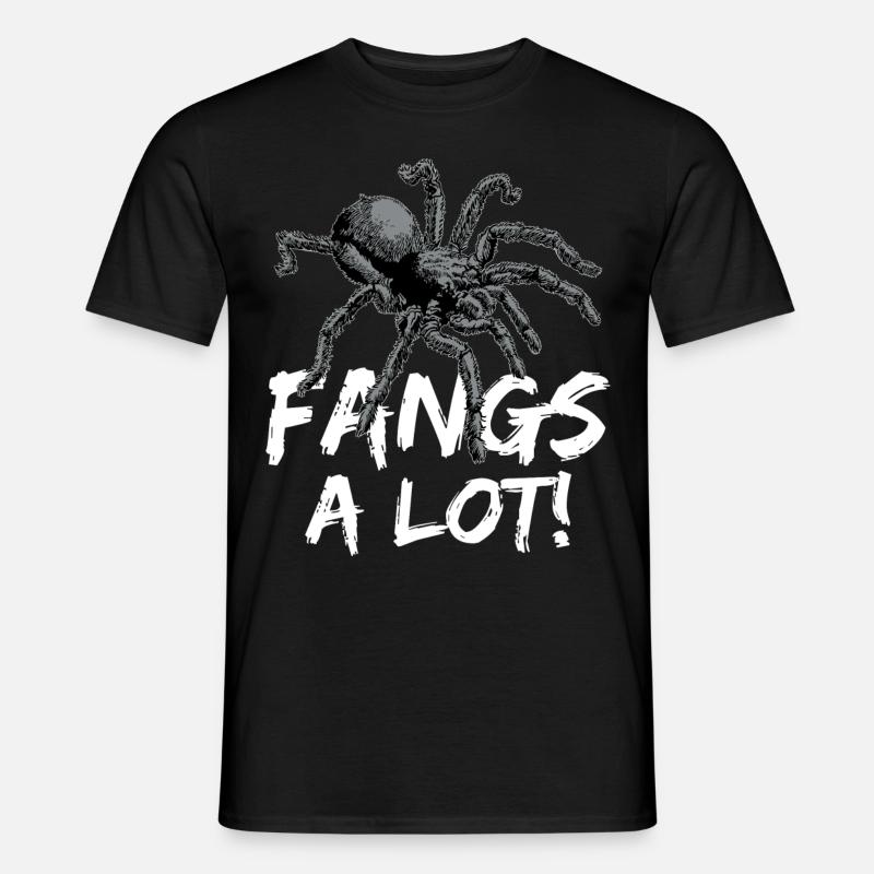 Tarantula Haustier Spinne Tarantulas Spinnen Tiere - Männer T-Shirt - Schwarz