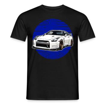 Jdm Halloween edition / Tuning Mechanic Costume - Men's T-Shirt - black - Front - AI Model Male 178 light (178cm)