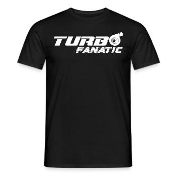 Turbo - T-shirt homme - noir - Devant - AI Model Male 178 light (178cm)