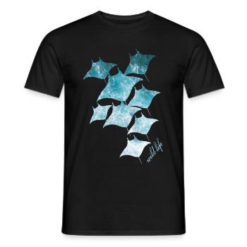 Ray Wildlife - Men's T-Shirt - black - Front - AI Model Male 178 light (178cm)