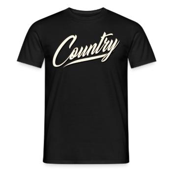 country cowboy western rodéo indien équitation cheval - T-shirt homme - noir - Devant - AI Model Male 178 light (178cm)